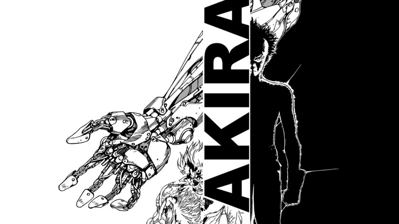 monochrome, Akira, anime