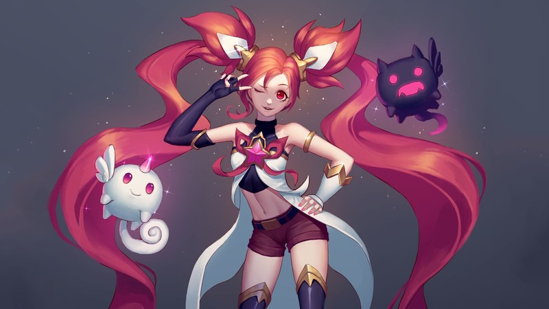 Jinx (League of Legends), anime girls, Star Guardian