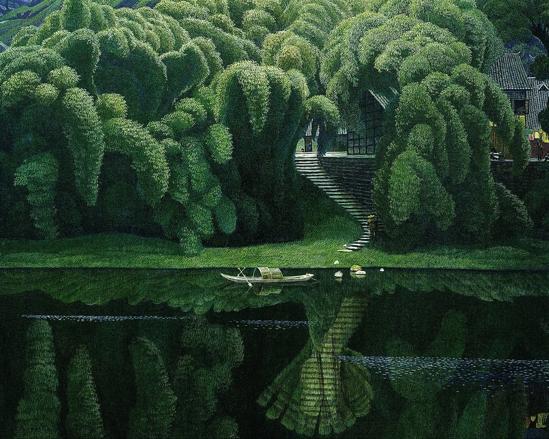 painting, watercolor, artwork
