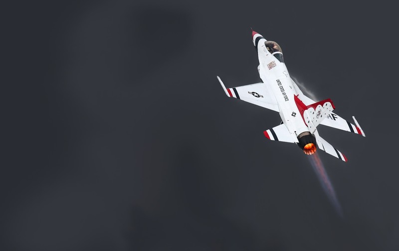 General Dynamics F-16 Fighting Falcon, US Air Force, airplane