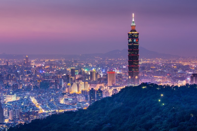 cityscape, skyscraper, Taipei, Taiwan
