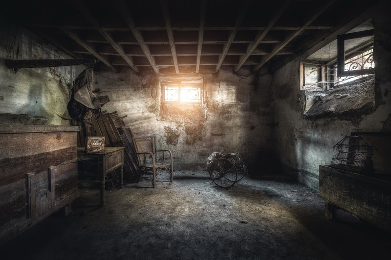 cellars, room, old