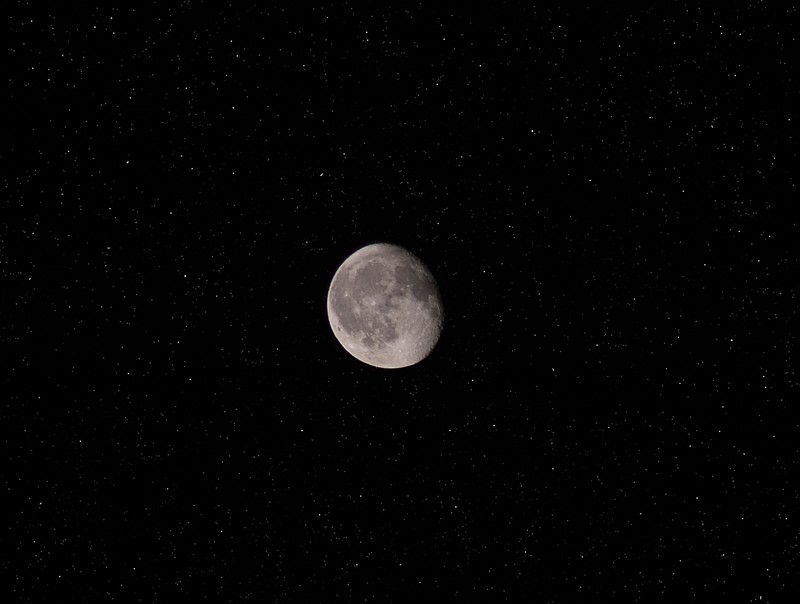 nature, Moon, stars