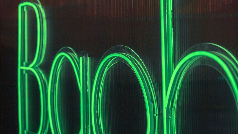neon, sign, text, letters, green, light, 4k