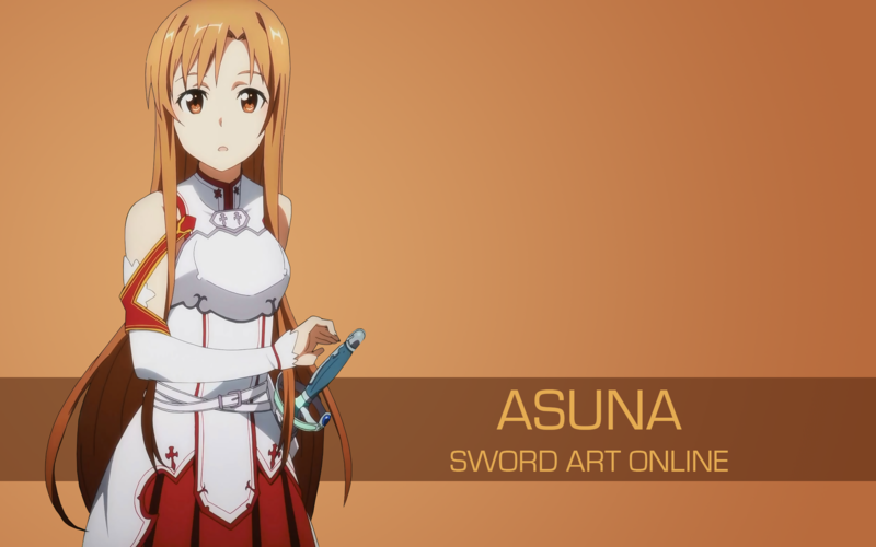 Sword Art Online, anime girls, Yuuki Asuna