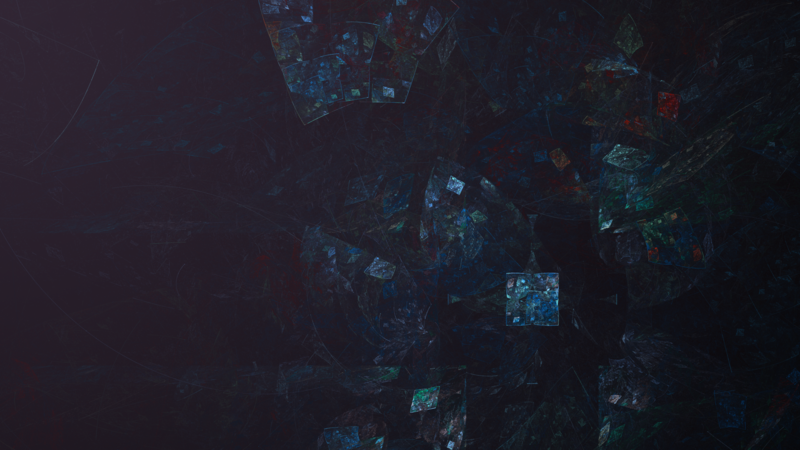 abstract, 3D fractal, digital art, dark