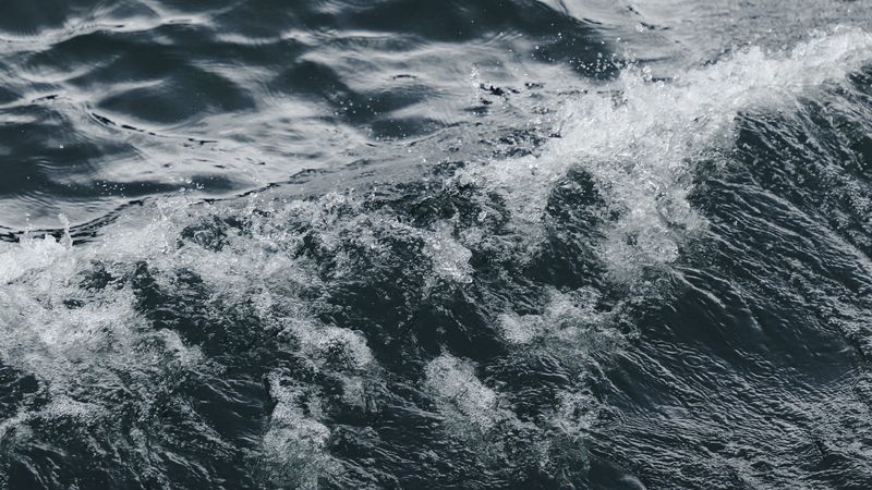 water, waves, sea, spray, 4k