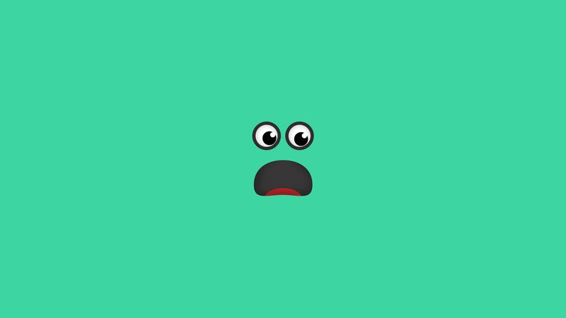 face, surprise, emotions, vector, art, minimalism, 4k