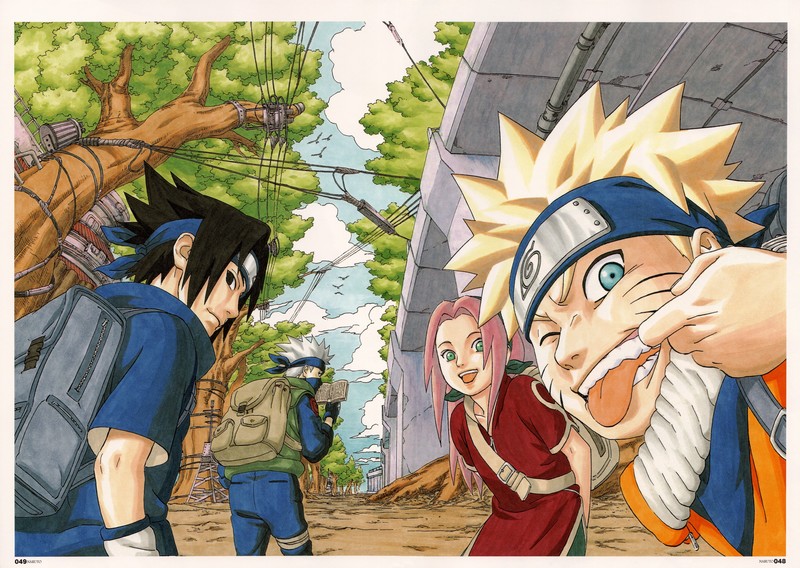 Naruto Shippuuden Masashi Kishimoto Uzumaki Naruto Haruno Sakura Uchiha Sasuke Hatake