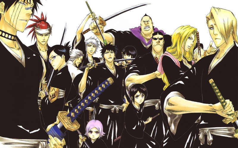 Bleach, anime, anime girls, anime boys