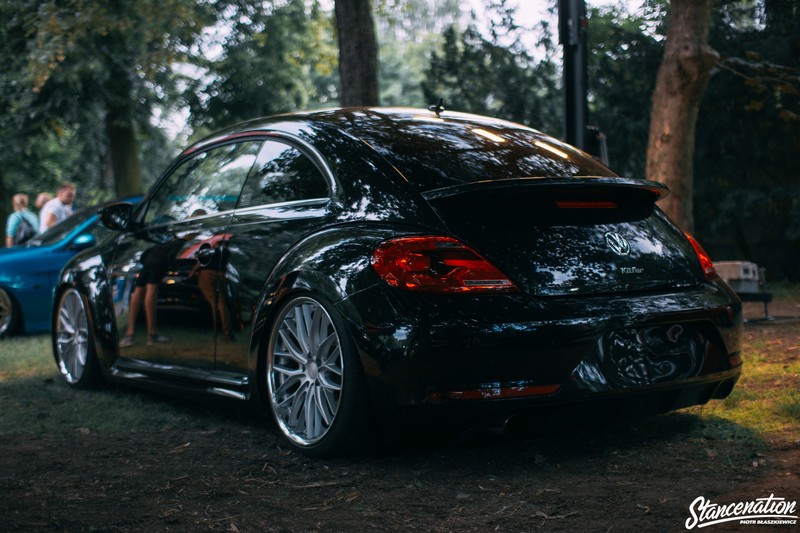 vehicle, car, StanceNation, Volkswagen, low, Stance, reflection, Volkswagen New Beetle, car meets