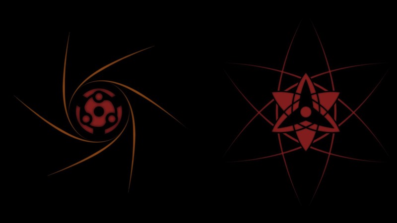 anime, Naruto Shippuuden, Mangekyou Sharingan