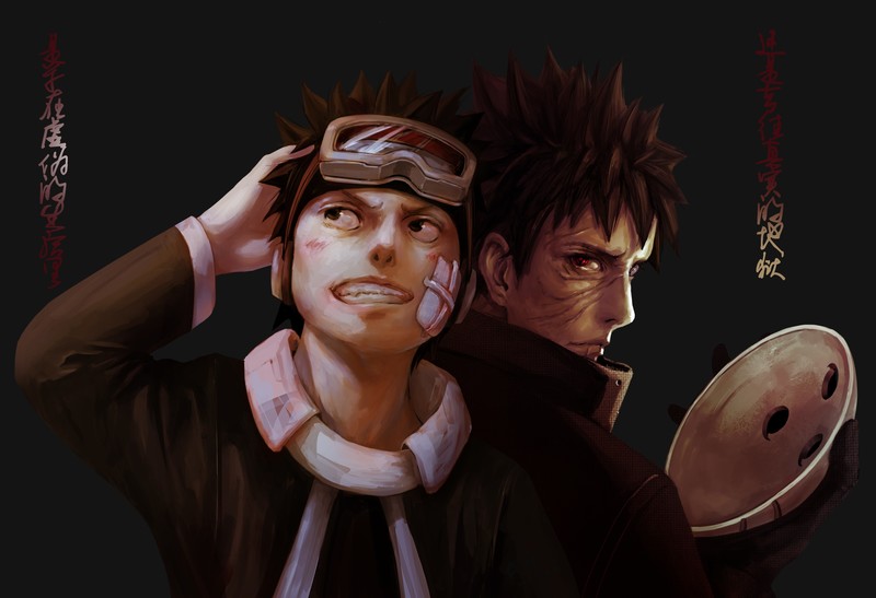 anime, Naruto Shippuuden, anime boys
