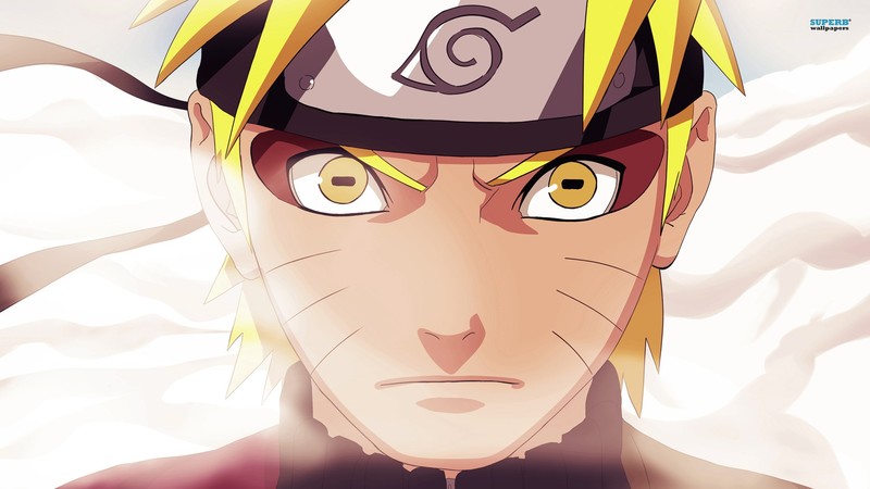 anime, Naruto Shippuuden, yellow eyes, anime boys