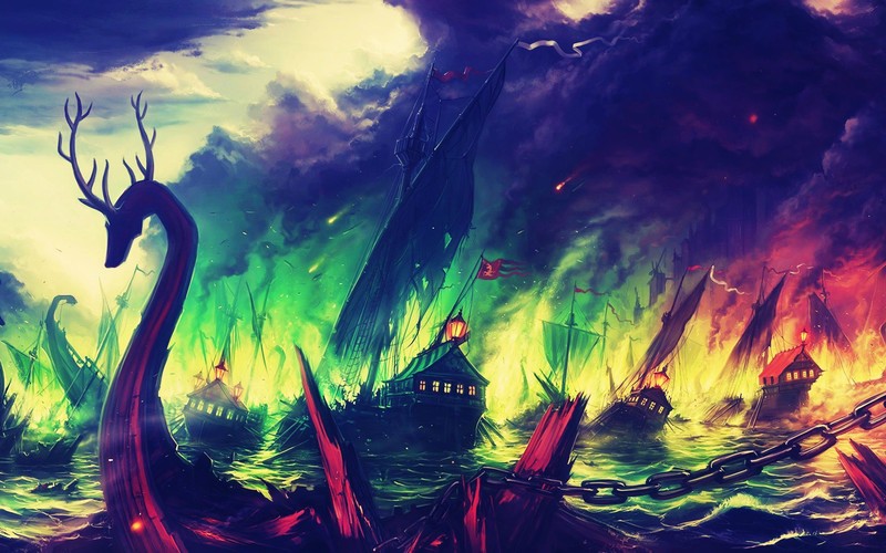 Game of Thrones, fan art, dark, fantasy art