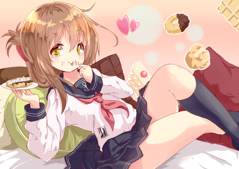 loli, Inazuma (KanColle), Kantai Collection, school uniform