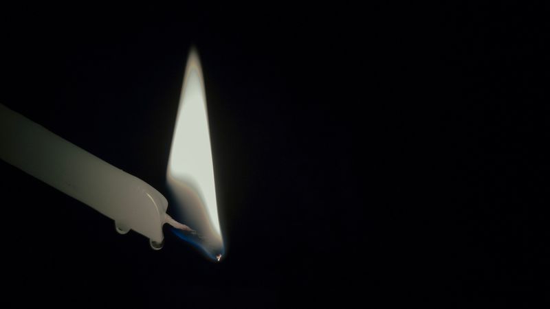 candle, fire, burn, wick, wax, 4k
