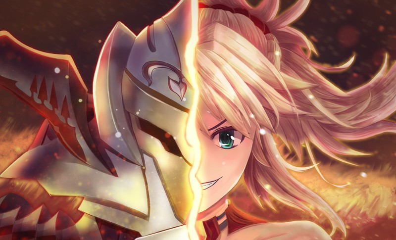 Saber of Red, Mordred (Fate/Apocrypha), anime girls, Fate/Apocrypha, Fate Series