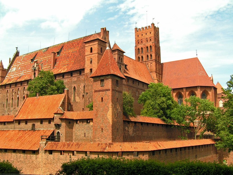 Poland, Teutonic Order, castle, German