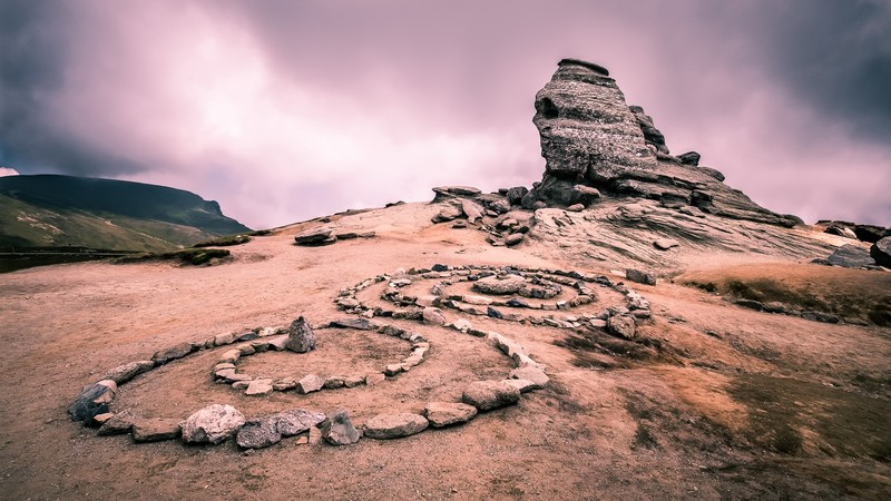 rock, stones, nature, landscape