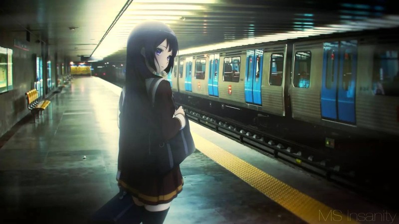 Hibike! Euphonium, Kousaka Reina, metro, anime girls