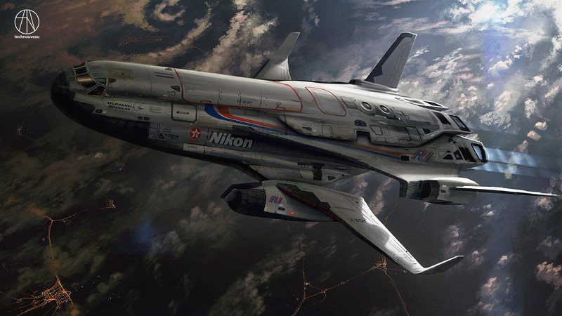 space, spaceship, science fiction, futuristic
