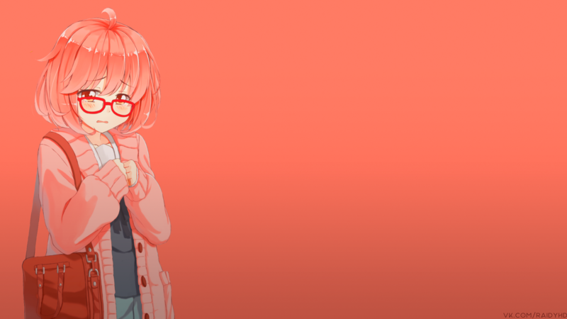 anime girls, anime, Kyoukai no Kanata, Kuriyama Mirai