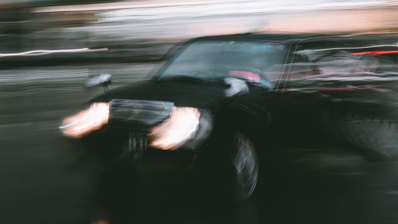 car, blur, motion, speed, lights, 4k