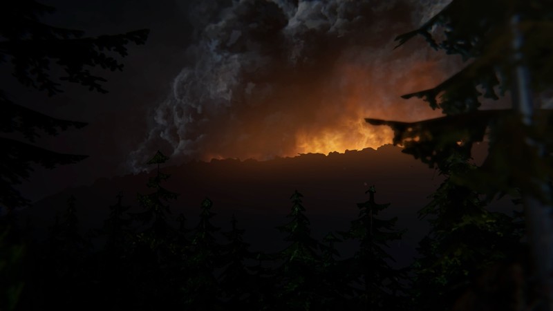 Life Is Strange, Arcadia Bay, fire, smoke, video games