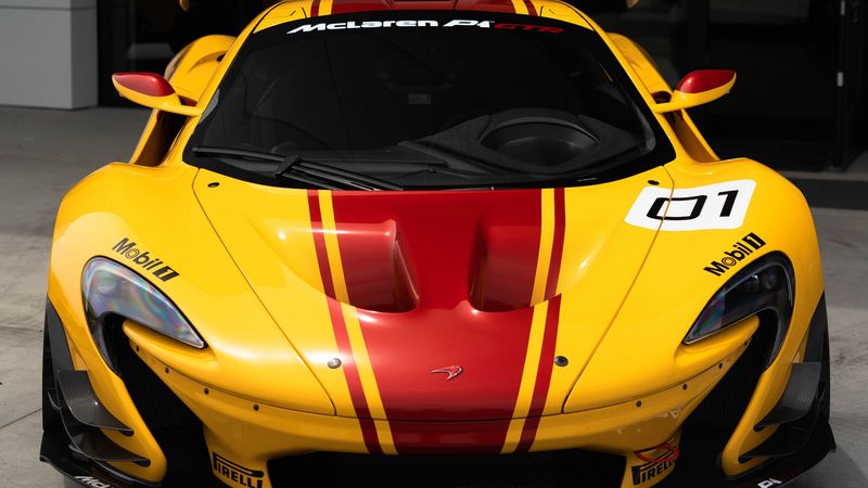 mclaren p1, sportscar, car, front view, 4k