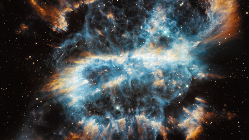 ngc 5189, nebula, planetary nebula, space, galaxy, 4k