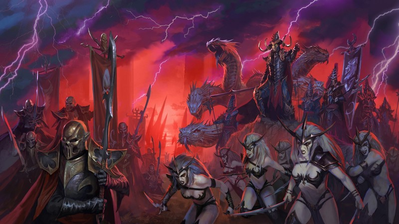 Total War: Warhammer II, Warhammer, dark elf