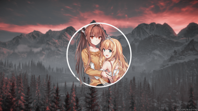 anime, anime girls, picture-in-picture, Amagi Brilliant Park