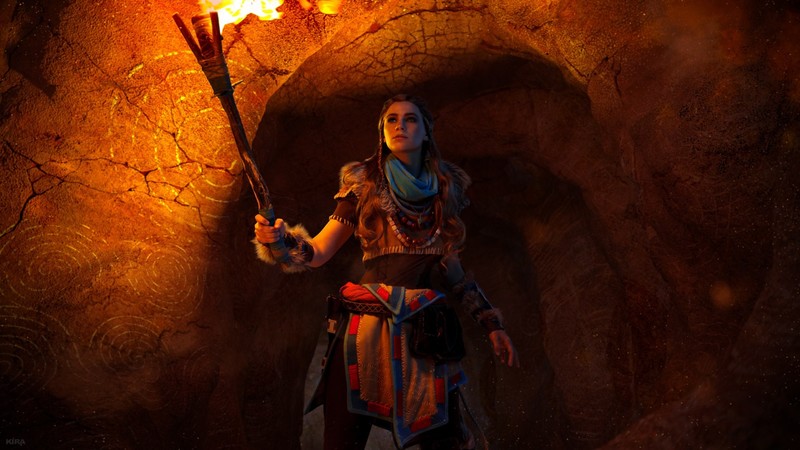 Aloy (Horizon: Zero Dawn), Horizon: Zero Dawn, PlayStation 4, video games, cosplay