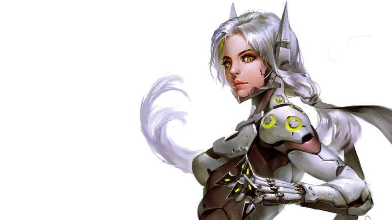 video games, Overwatch, Genji (Overwatch), Ninja, genderswap
