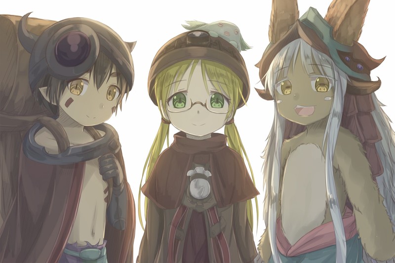 Made in Abyss, Riko (Made in Abyss), Regu (Made in Abyss), Nanachi (Made in Abyss)
