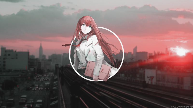 anime, anime girls, picture-in-picture, Steins;Gate