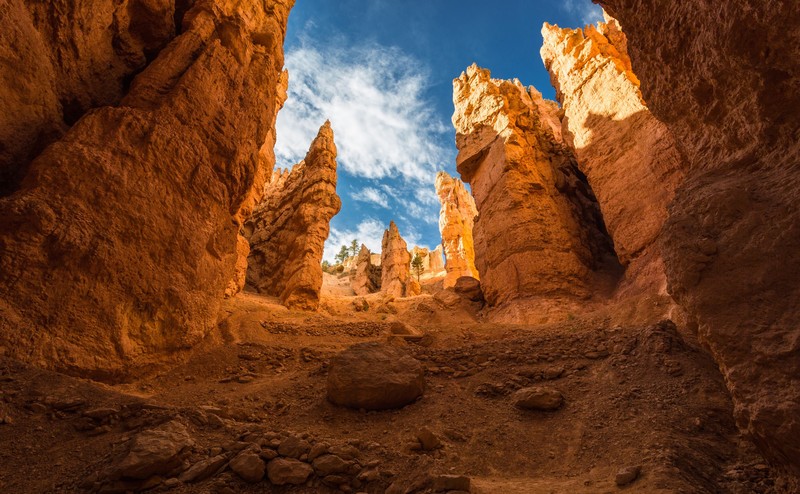 nature, sky, rock, blue, landscape