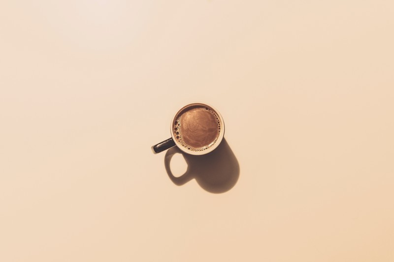 coffee, cup, simple background, minimalism