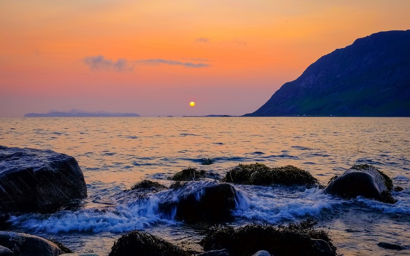 nature, sea, coast, sky