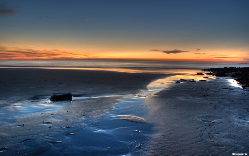 sunrise, sea, nature, sky, sunlight