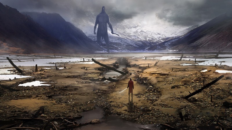 landscape, artwork, digital art, fantasy art