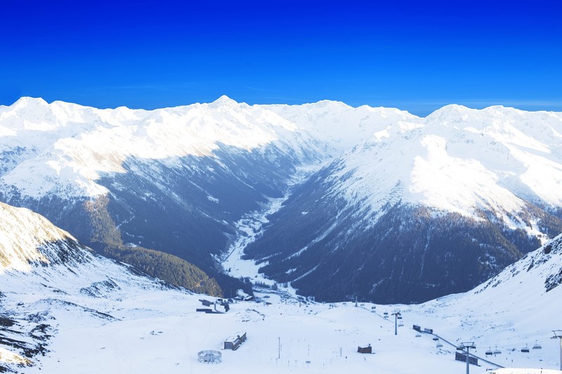 photography, mountains, snowy peak, snow, cold, sky, landscape, sun rays
