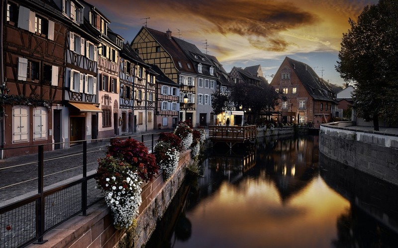 Colmar, cityscape, France