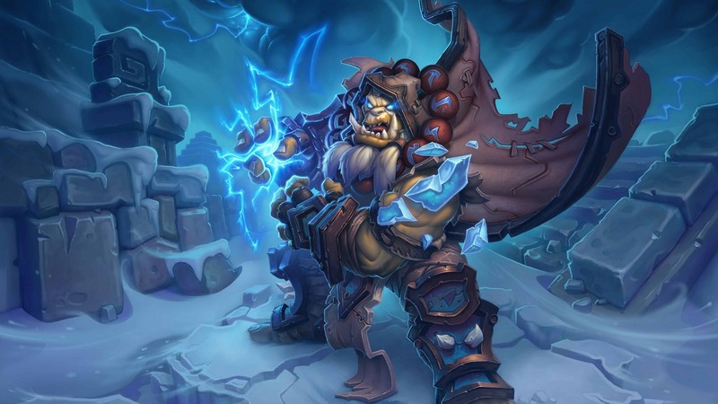Hearthstone: Heroes of Warcraft, Hearthstone, Warcraft, cards, artwork, Knights of the frozen throne, Death Knight, Thrall, video games