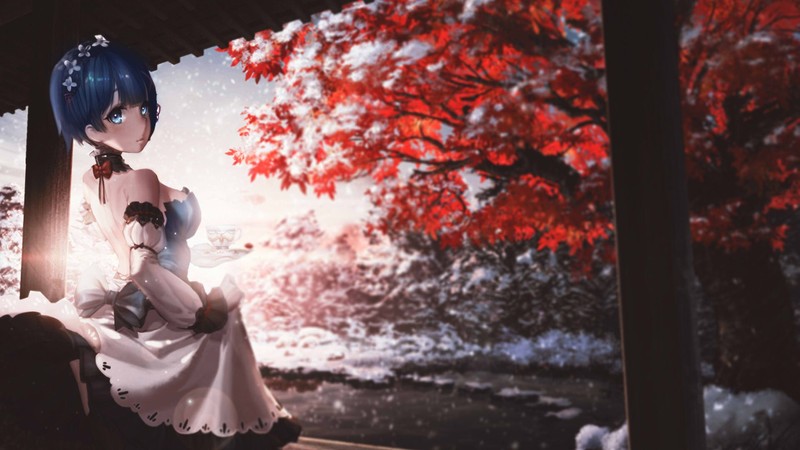 Rem (Re: Zero), anime girls, Re:Zero Kara Hajimeru Isekai Seikatsu