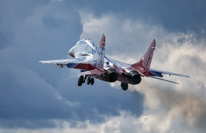 mig-29, vehicle, aircraft, military aircraft, military