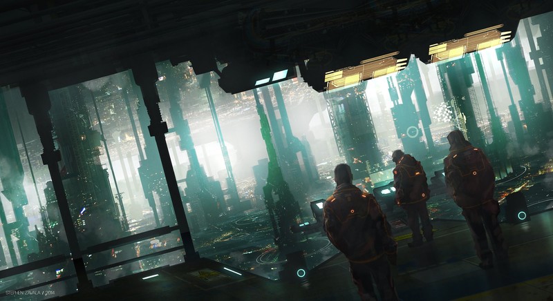science fiction, cyberpunk, fantasy art, cyber, digital art