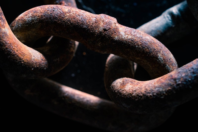 dark, chains, metal, rust