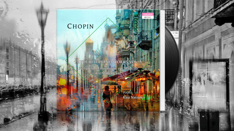 city, music, selective coloring, rain